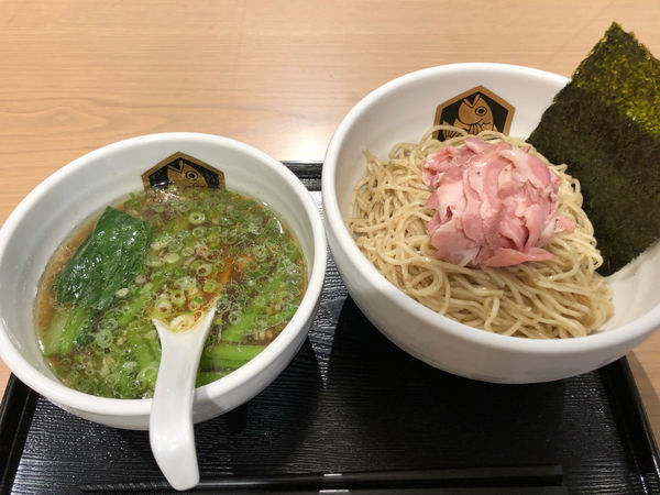 「真鯛つけ麺(醤油)」@真鯛らーめん 麺魚 錦糸町PARCO店の写真