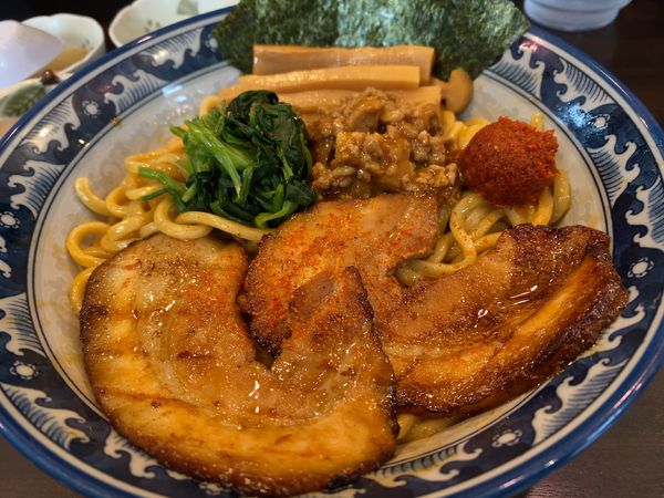 「旨辛油そば（普通）」@蝙蝠の写真