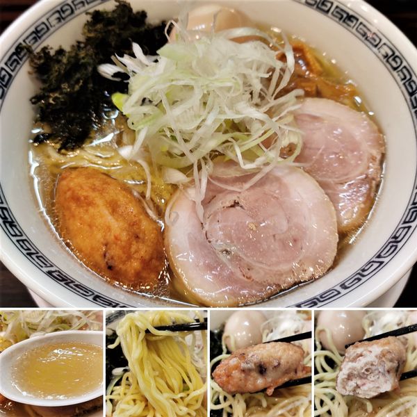 「クロムツのらーめん(限定)　1300円」@稲荷屋の写真