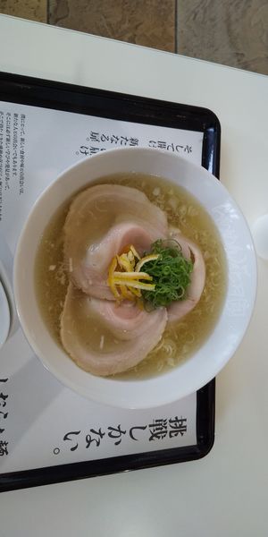 「塩ラーメン飯田商店」@らあめん花月嵐 ひたちなかファッションクルーズ店の写真