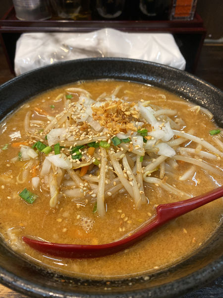 「濃厚味噌ラーメン」@行者ラーメン 熱人G麺の写真