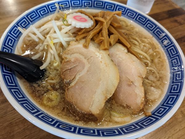 「背脂」@拉麺アイオイの写真