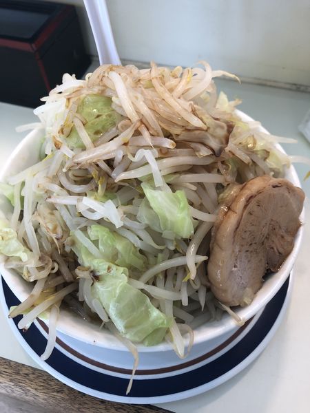 「ラーメン（大）麺345g」@ラーメン豚翔の写真