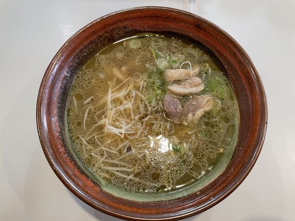 「鴨ラーメン880円」@麺類 志のだやの写真
