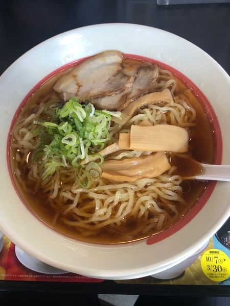 「中華そばクラッシック（大盛）」@幸楽苑 駒ヶ根店の写真