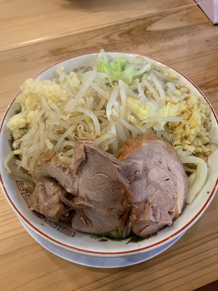 「ミニラーメン」@ガッツリラーメンいち豚 いわき鹿島店の写真