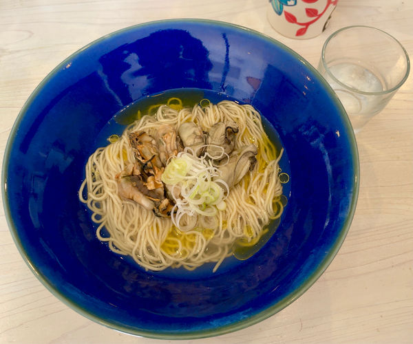 「限定 牡蠣煮干し塩らーめん」@Ramen&Bar ABRIの写真