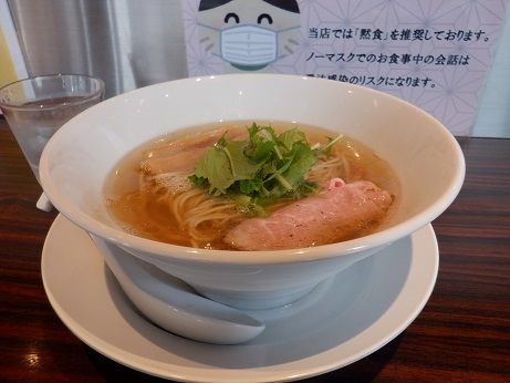 「塩ラーメン」@らーめん 本竈 エスパル仙台店の写真