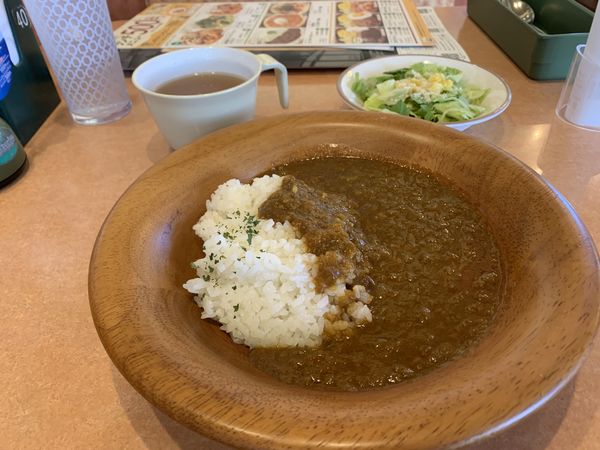 「ビーフキーマカレー（ライス少なめ）」@サイゼリヤ 南流山店の写真
