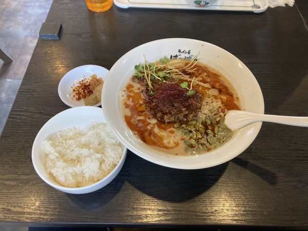 「特濃担々麺」@ばーばら 美合店の写真