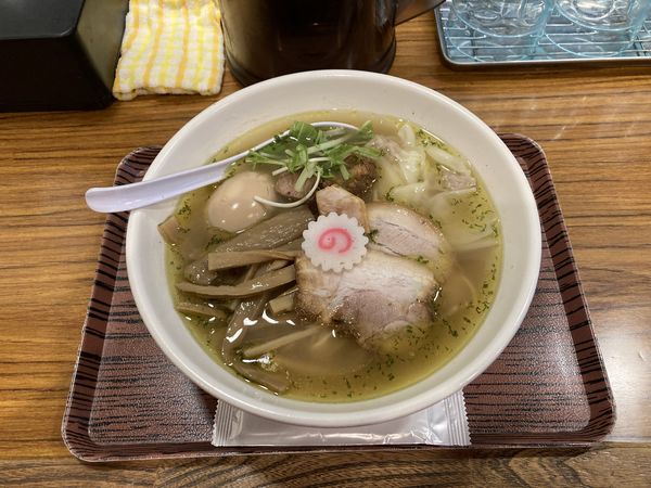 「塩特製中華ソバ(シソ油増し)」@中華ソバ 素和可の写真