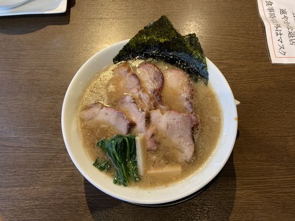 「IEK煮干ver.【肉マシ】」@麺創 なな家の写真