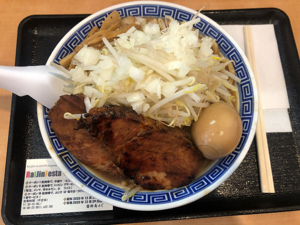 「雷神そば」@雷神 角ふじの写真