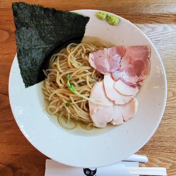 「昆布水つけ麺」@麺と和との写真