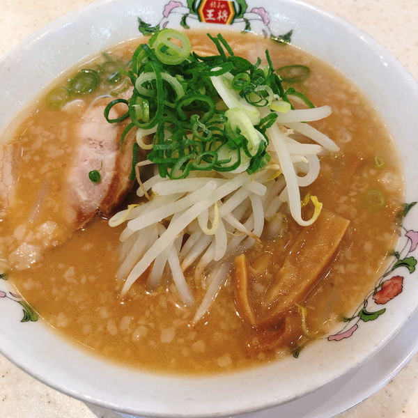 「餃子の王将ラーメン 550円」@餃子の王将 太田高林店の写真