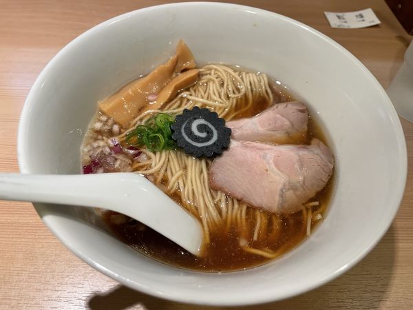 「のどぐろそば」@らぁ麺 はやし田 新宿本店の写真