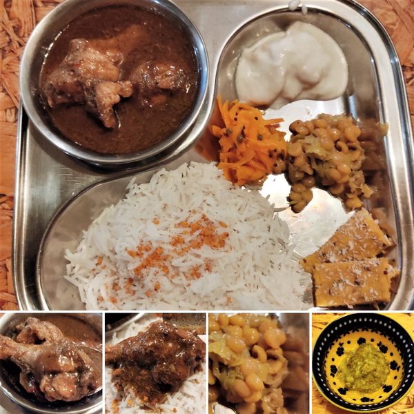 「ガオランチキン(今月のカレー)　800円」@ガヤバジの写真