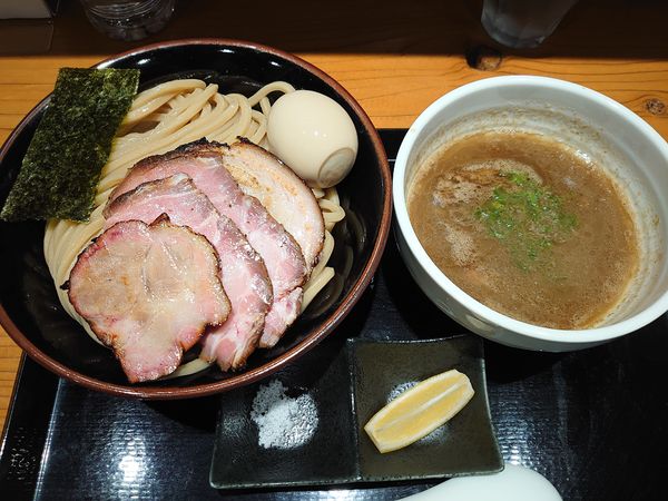 「チャーシューつけ蕎麦 味玉」@中華蕎麦 ひら井の写真