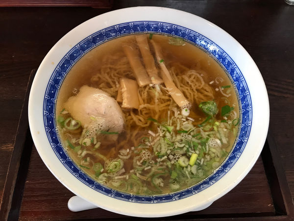 「中華そば　600円」@中華そば十五浜屋の写真