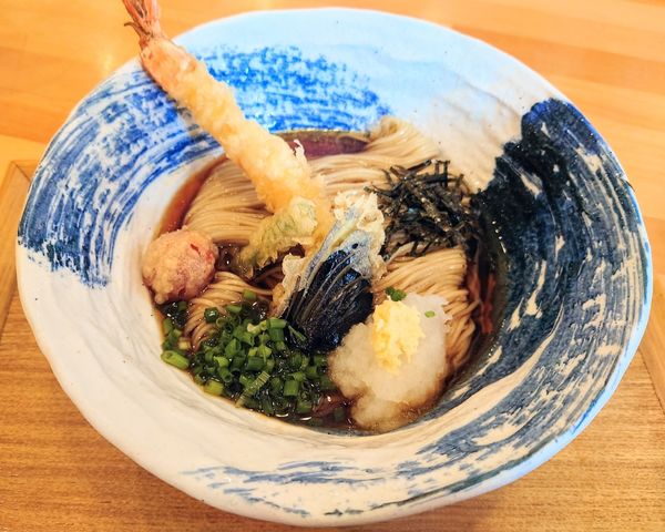 「大海老天おろし麺【夏季限定】」@麺家 幸先坂の写真
