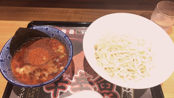 「辛辛魚つけ麺　￥950」@らあめん花月嵐 八潮駅前店の写真