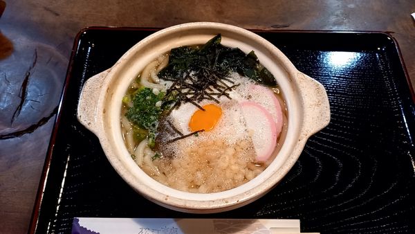 「鍋焼きうどん」@民芸茶房 鷦の写真
