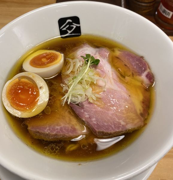 「特製醤油蕎麦　１１５０円」@中華そば 髙野の写真