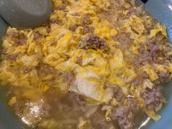 「タンタンメン（大）＋ひき肉ダブル＋ニンニクトリプル」@元祖ニュータンタンメン本舗 尻手店の写真