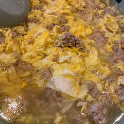 タンタンメン（大）＋ひき肉ダブル＋ニンニクトリプル