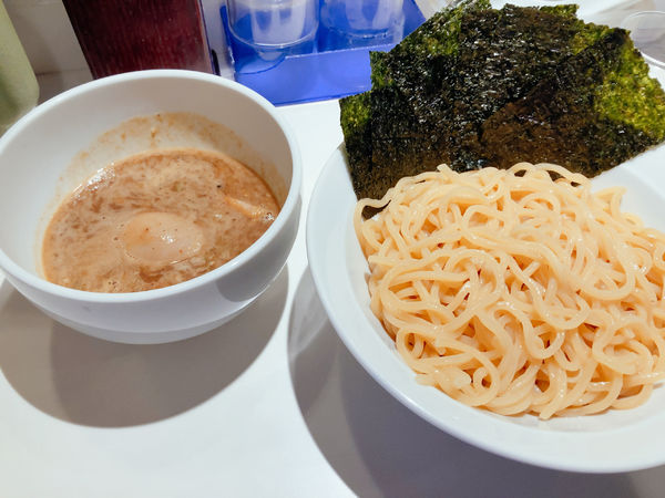 「魚プラスつけ麺」@麺屋錦 新橋の写真