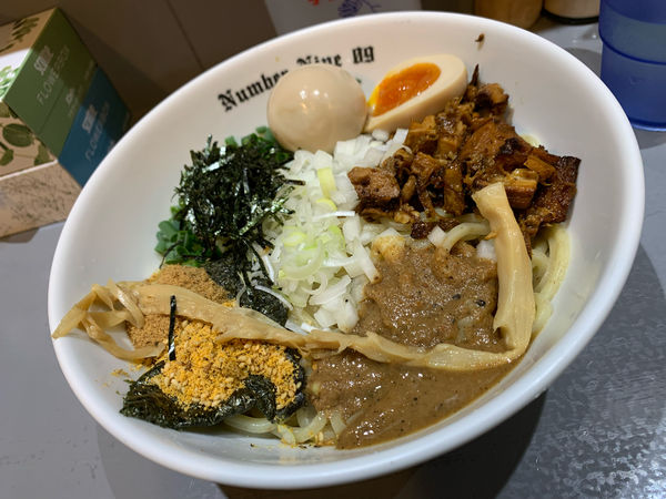 「まぜそば」@麺Dining Number Nine 09の写真