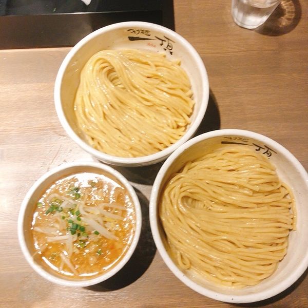 「にんにくつけ麺」@つけ麺 一頂の写真