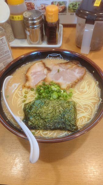「長浜ラーメン半チャーミングセット」@博多ラーメン 長浜や 大森店の写真