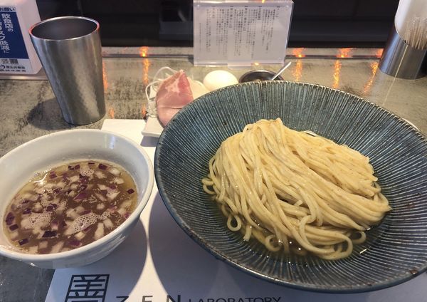「鰹昆布水つけ麺」@ZEN LABORATORYの写真