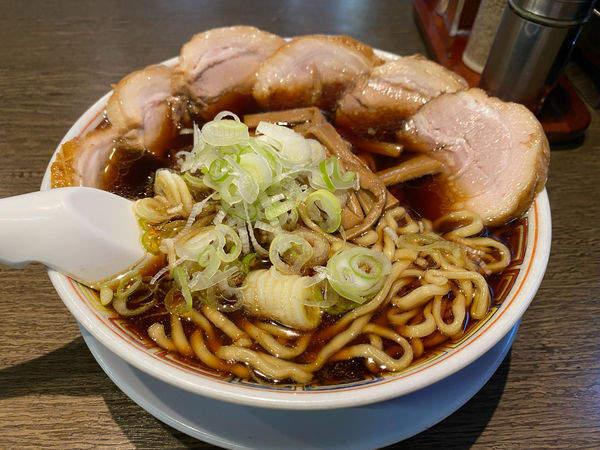 「肉中華そば」@丸中華そばの写真