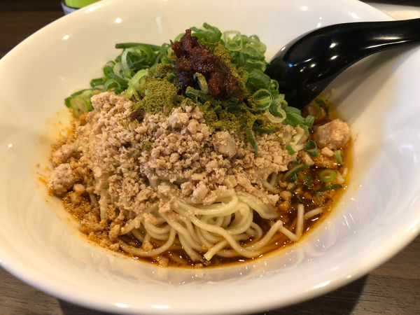 「汁なし坦坦麺2辛」@赤麺 梵天丸 五日市本店の写真