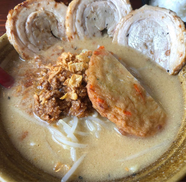 「九州麦味噌炙りチャーシュー麺」@味噌屋庄助 仁戸名店の写真