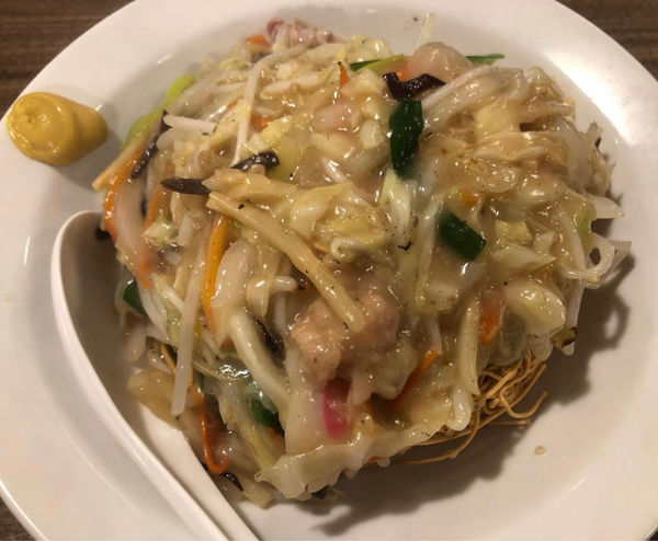 「皿うどん」@豆点の写真