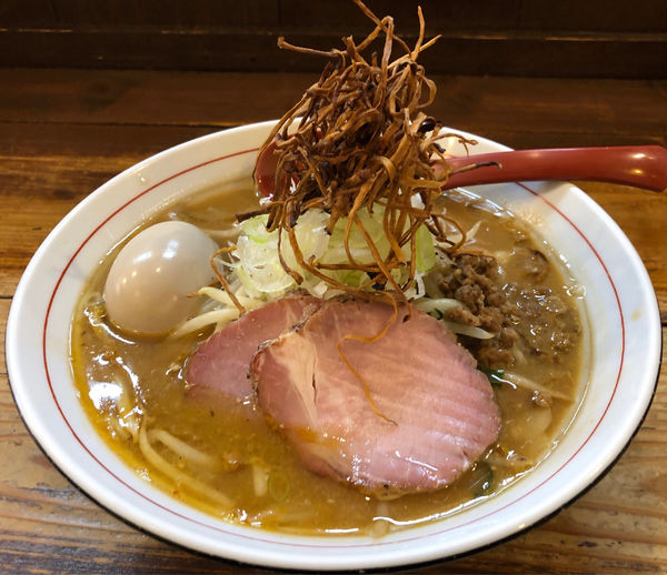 「味玉みそらーめん(並)」@東京味噌らーめん 鶉の写真