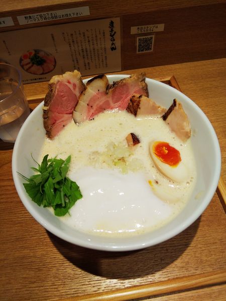 「特製ふく流らーめん税込1,280円」@ふく流らーめん 轍 東京高田馬場本店の写真