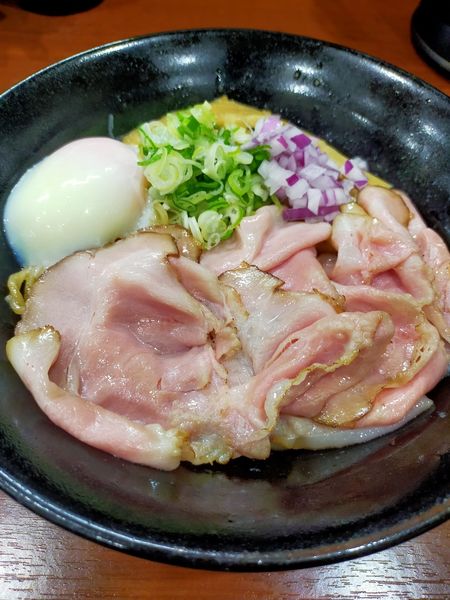 「エビ香味塩油そば　860円」@麺処うきとみの写真