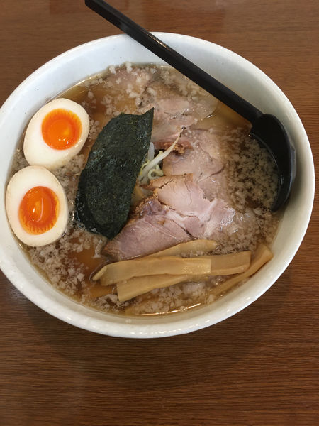「しょう油こってりチャーシュー味玉」@らーめん 九重の写真