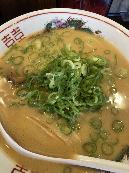 「こってり背脂中華そば¥750」@中華そば 花京 天六店の写真