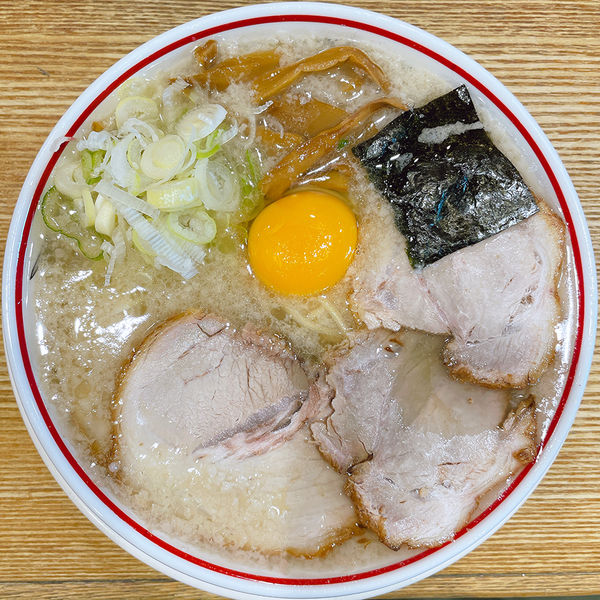 「特製中華そば塩（こってり）」@玉 バラそば屋 中野店の写真