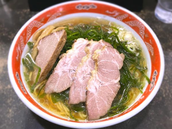 「こんぶチャーシューメン￥850」@中華そば マルナカの写真