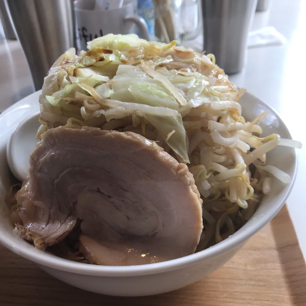 「つけ美郎ラーメン（麺220g、野菜少し、ニンニク少し）」@Life is beautiful らぁ麺 & Cafe'barの写真