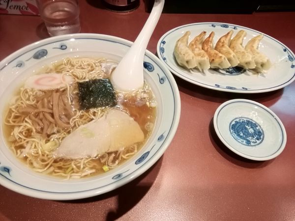 「ラーメン(550円)」@青龍の写真