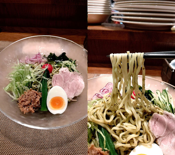 「『グリーンソース(¥800)』を麺柔で…」@冷やし中華専門店 HiyaChuの写真