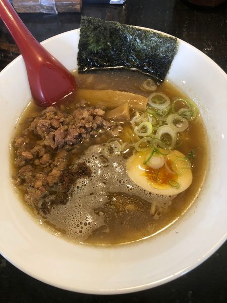「ジャンジャン醬油らーめん」@じゃげな 辰野店の写真