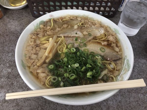 「中華そば大盛脂マシマシ」@つたふじ 福山支店の写真